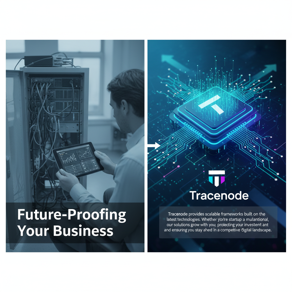 Illustration of future-proof technology